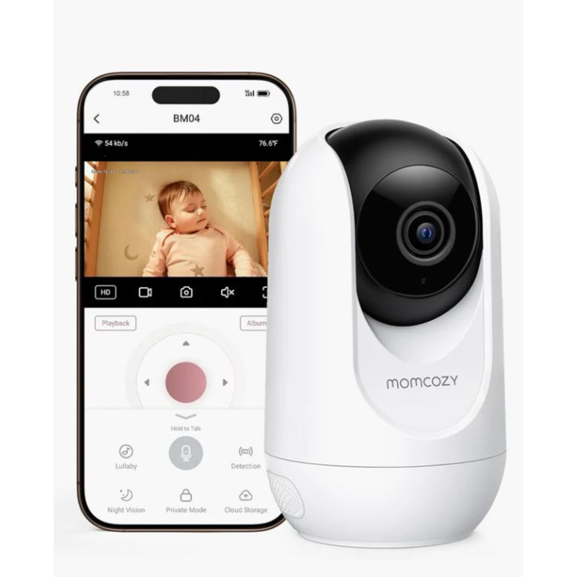 Momcozy BM04 camera aggiuntiva baby monitor