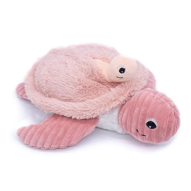 Les Deglingos Ptipotos Sauvenou Tartaruga Peluche Rosa 29 cm