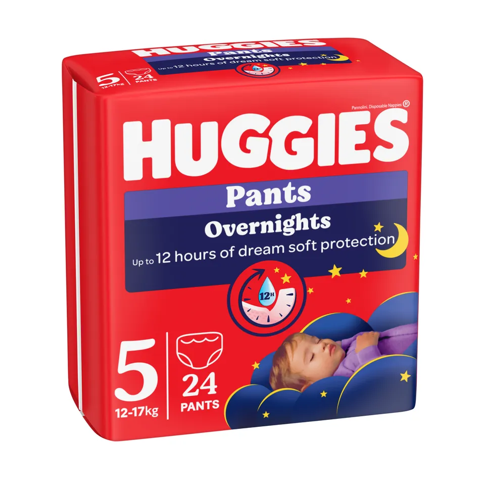 Huggies Overnight pannolino mutandina taglia 5 24 pz
