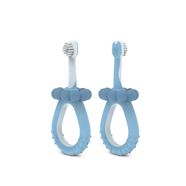 Suavinex Oral Care Spazzolino Primi Dentini 0-2 Azzurro