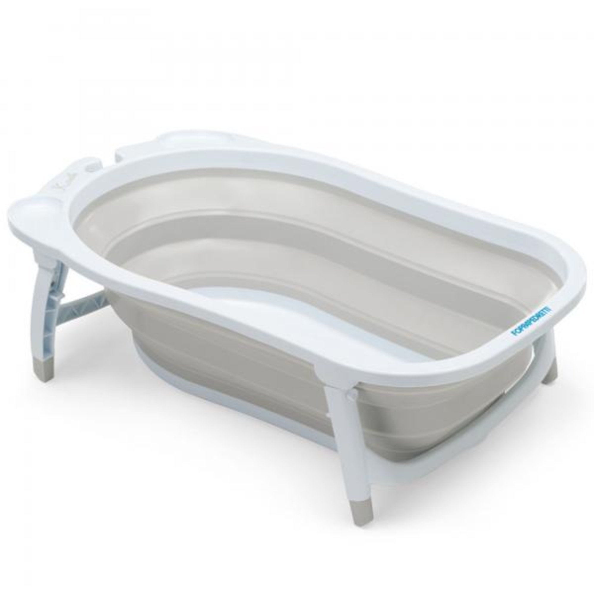 Foppapedretti Soffietto vaschetta bagno grigia pieghevole