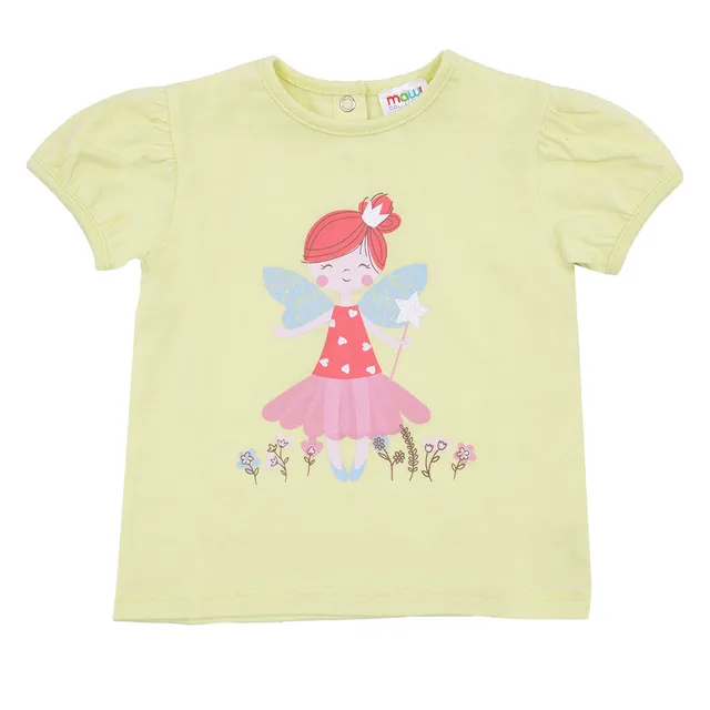 Toys Center Baby Fatina maglietta bimba verde girocollo
