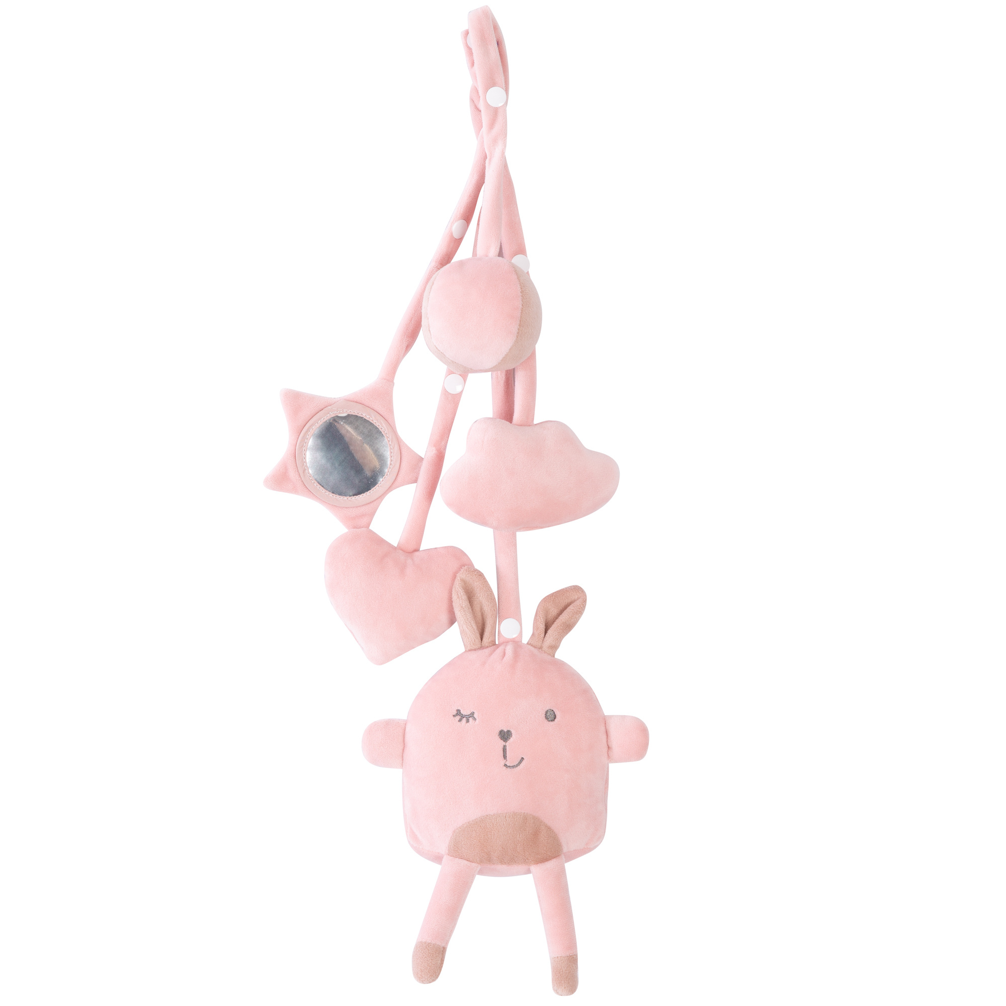 Roba Lil Cute Lily Pendagli Lettino 5 Pezzi Rosa