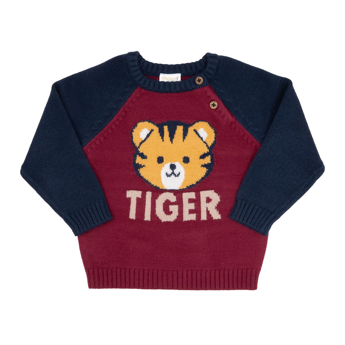 Toys Center Baby maglione tricot bimbo Tiger blu