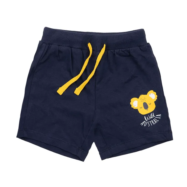 Koala short bimbo jersey blu scuro stampa Wild Australia