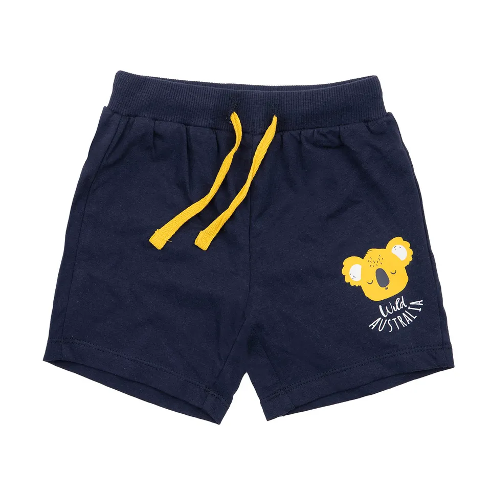 Koala short bimbo jersey blu scuro stampa Wild Australia