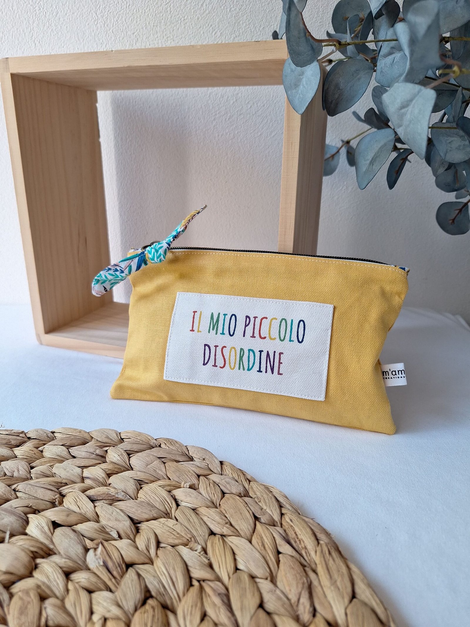 M'Amélie Pochette Il Mio Piccolo Disordine Colorata Cotone