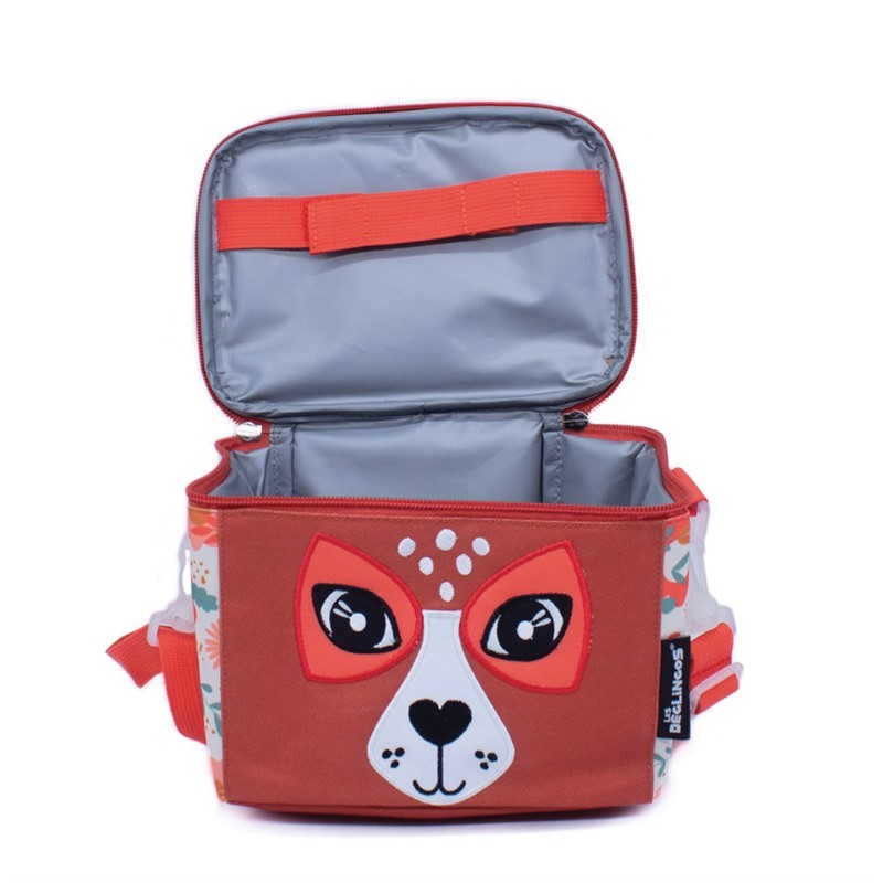 Les Déglingos Mélimélos borsa termica cervo terracotta