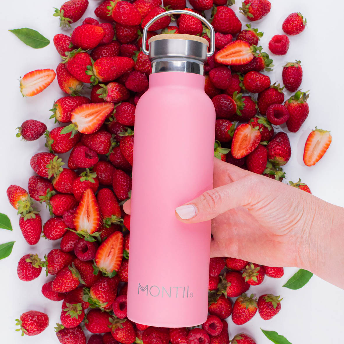 The Dida Montii borraccia termica 600 ml rosa acciaio inox