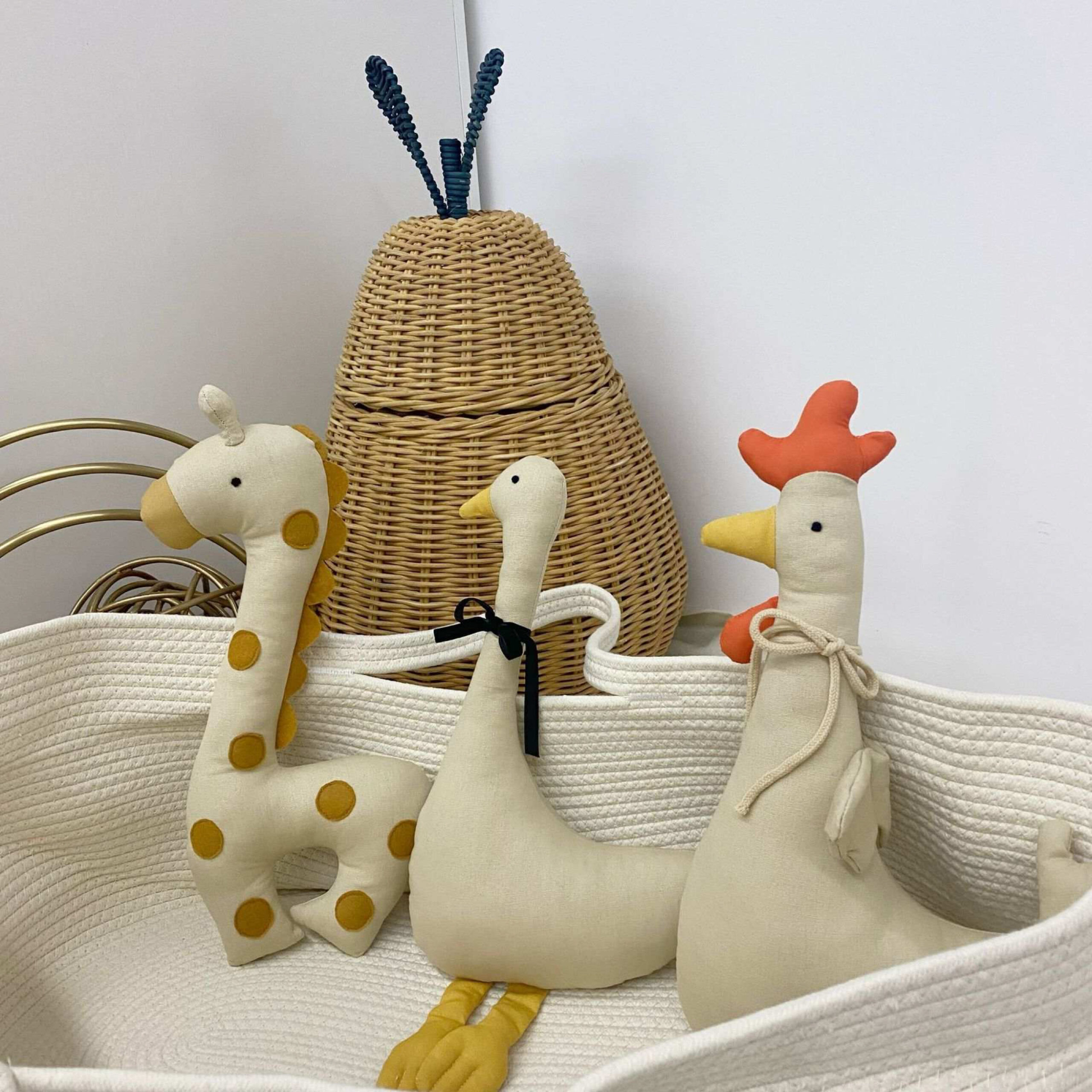 The Dida Gennaro Peluche Gallina in Cotone