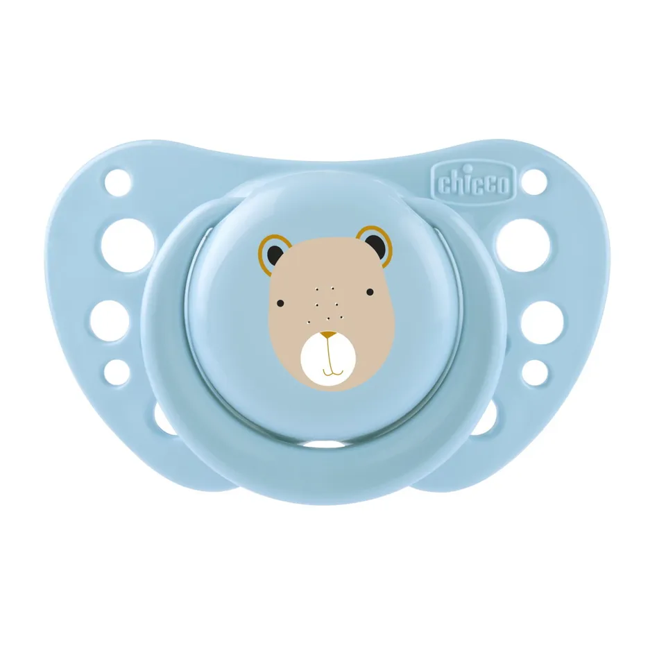 Chicco Physioforma Air succhietto azzurro 2-6 mesi 2 pz silicone