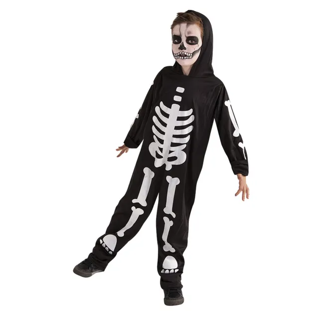 Rubie's Scheletro Glow in the Dark costume bambino 3-4 anni