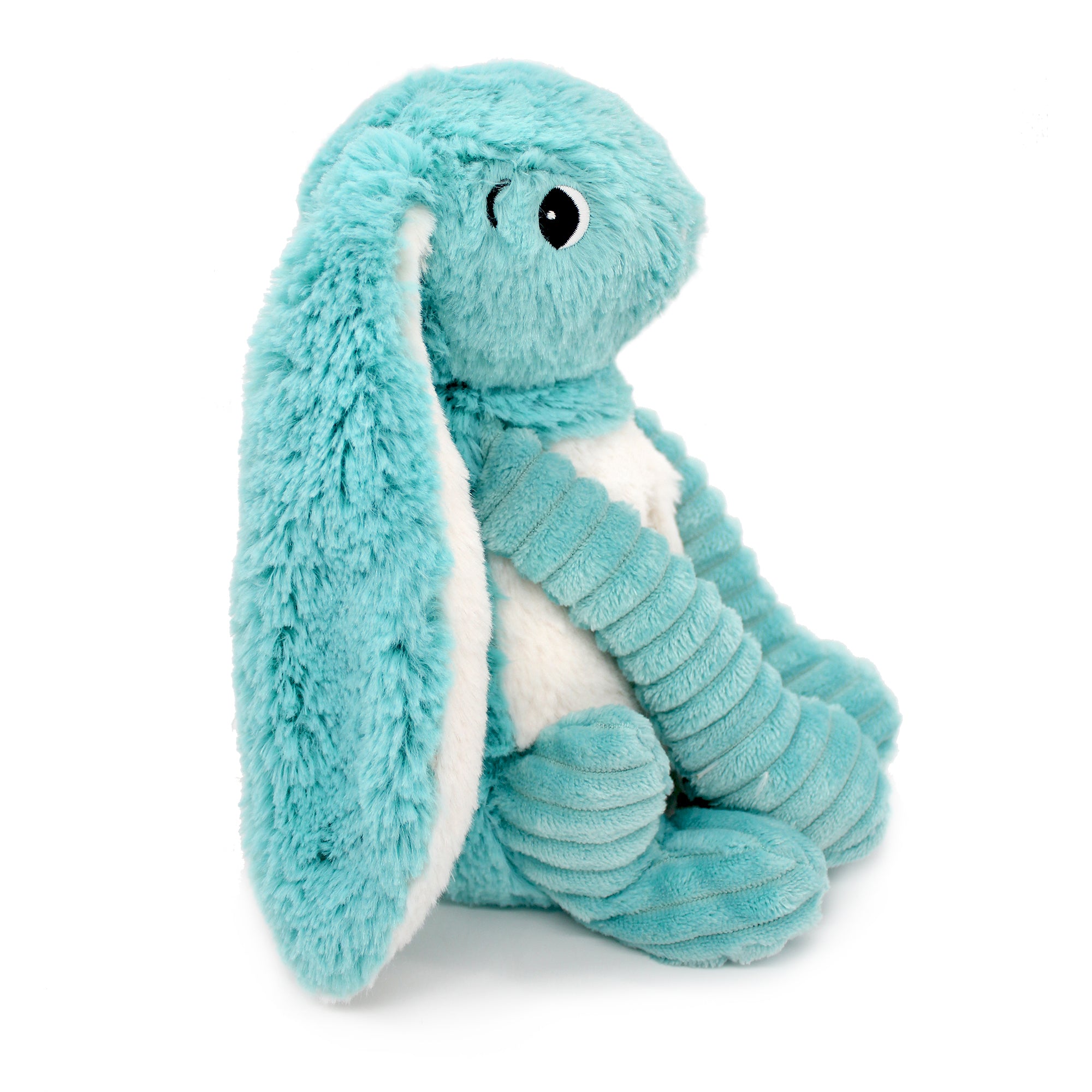Les Deglingos Ptipotos Toudou Coniglio Peluche Mamma Bebè Blu Aqua