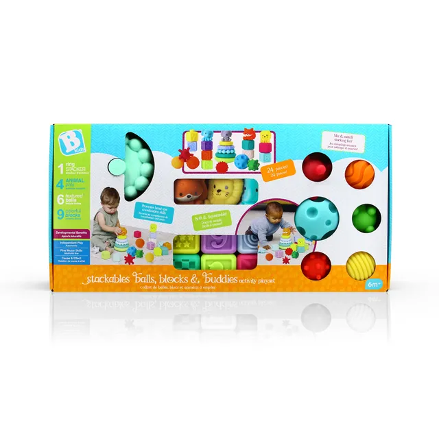 B-Kids Ball Blocks Activity Playset costruzioni 6m+ interattive