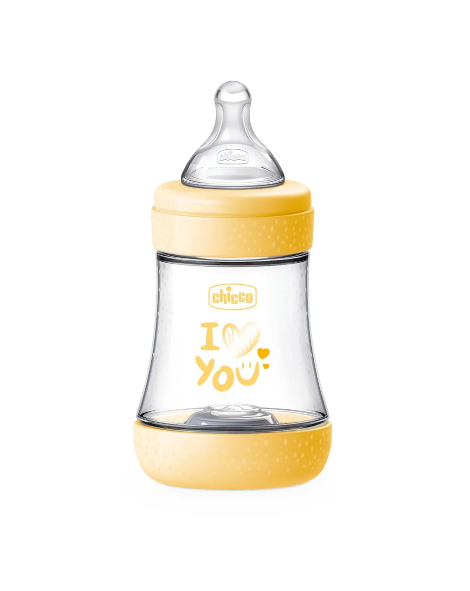 Chicco Perfect 5 Biberon 150 ml Silicone 1 Foro anticolica