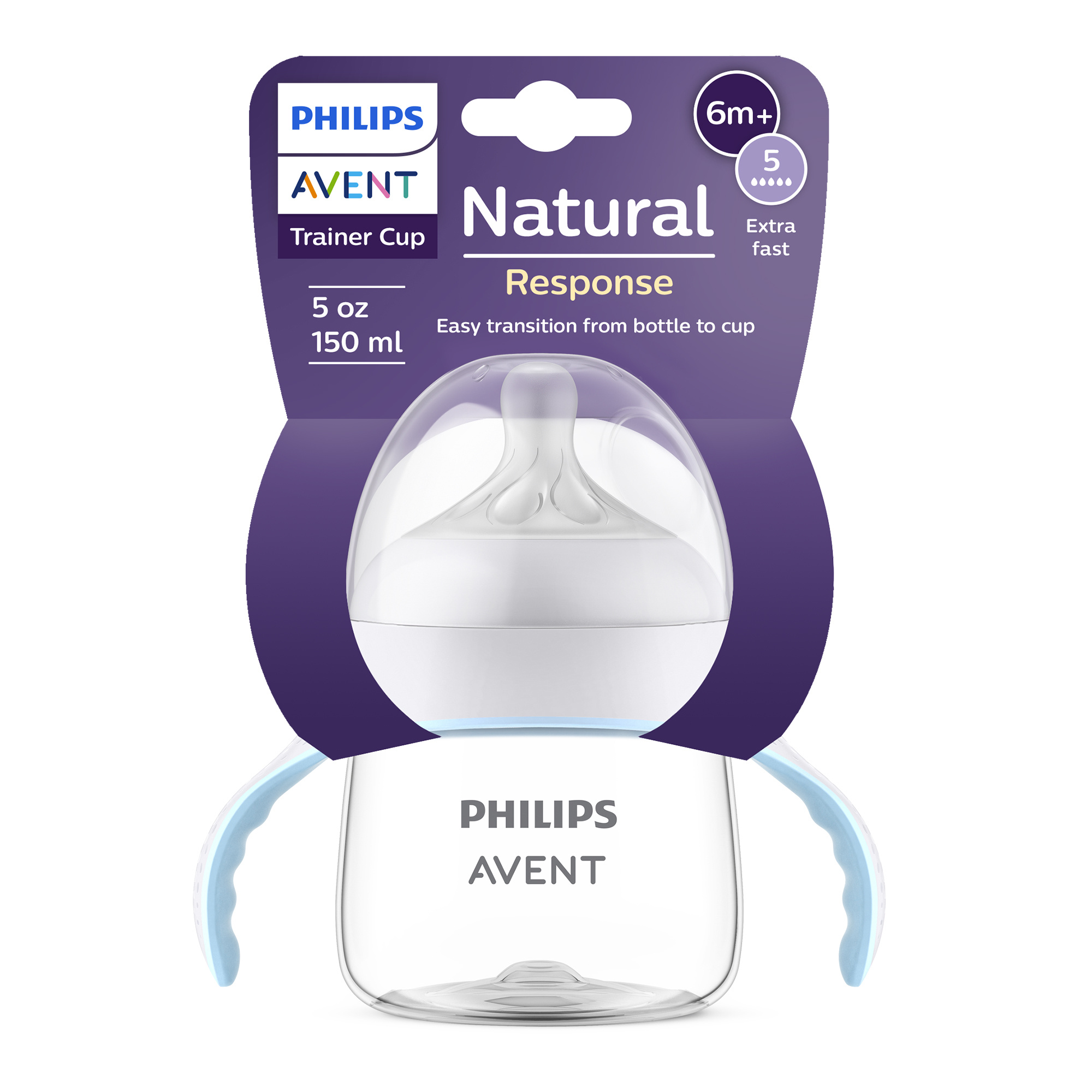 Philips Avent Natural Response tazza 125 ml flusso 5 6m+ anticolica