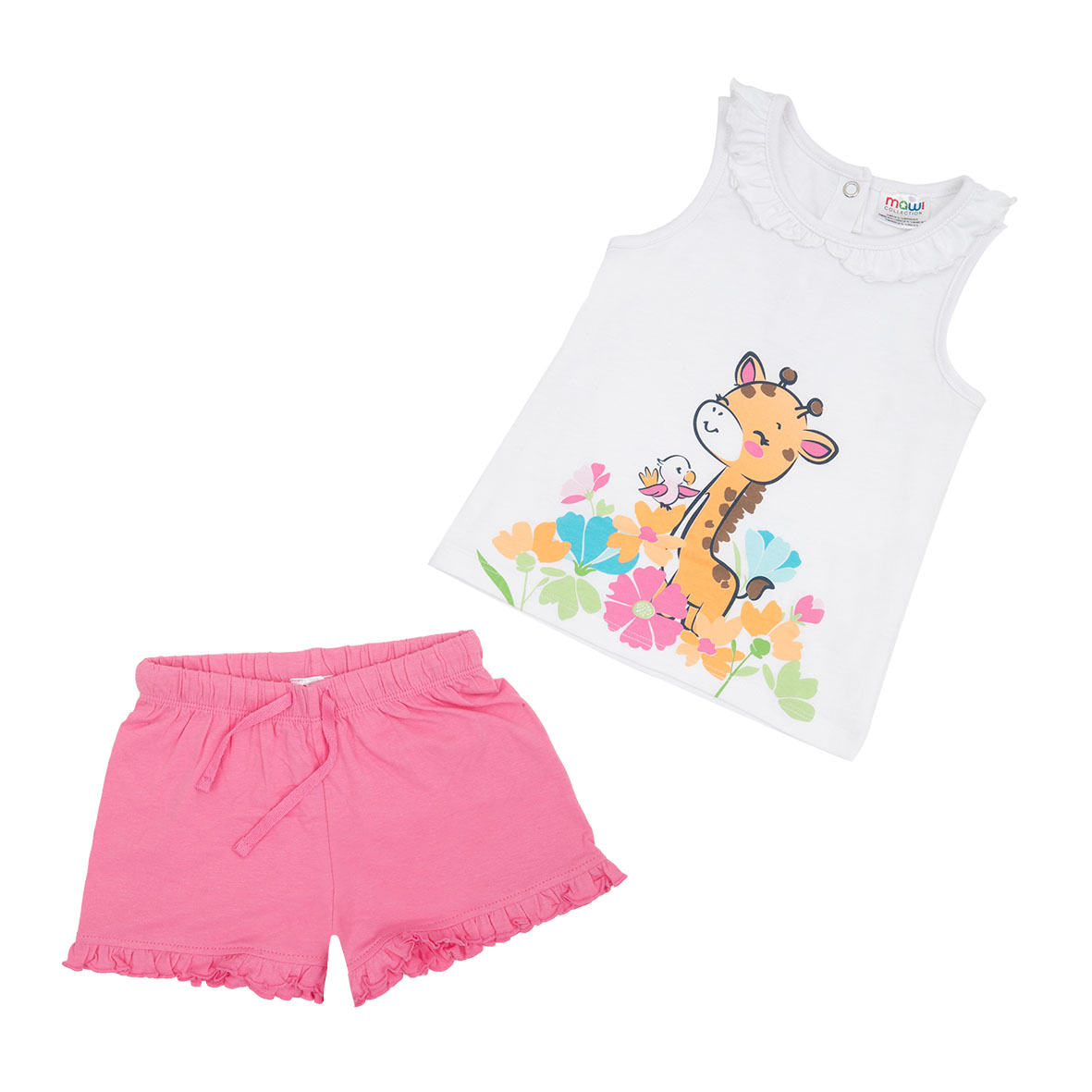 Toys Center Baby set estivo bimba canottiera short 2 pezzi