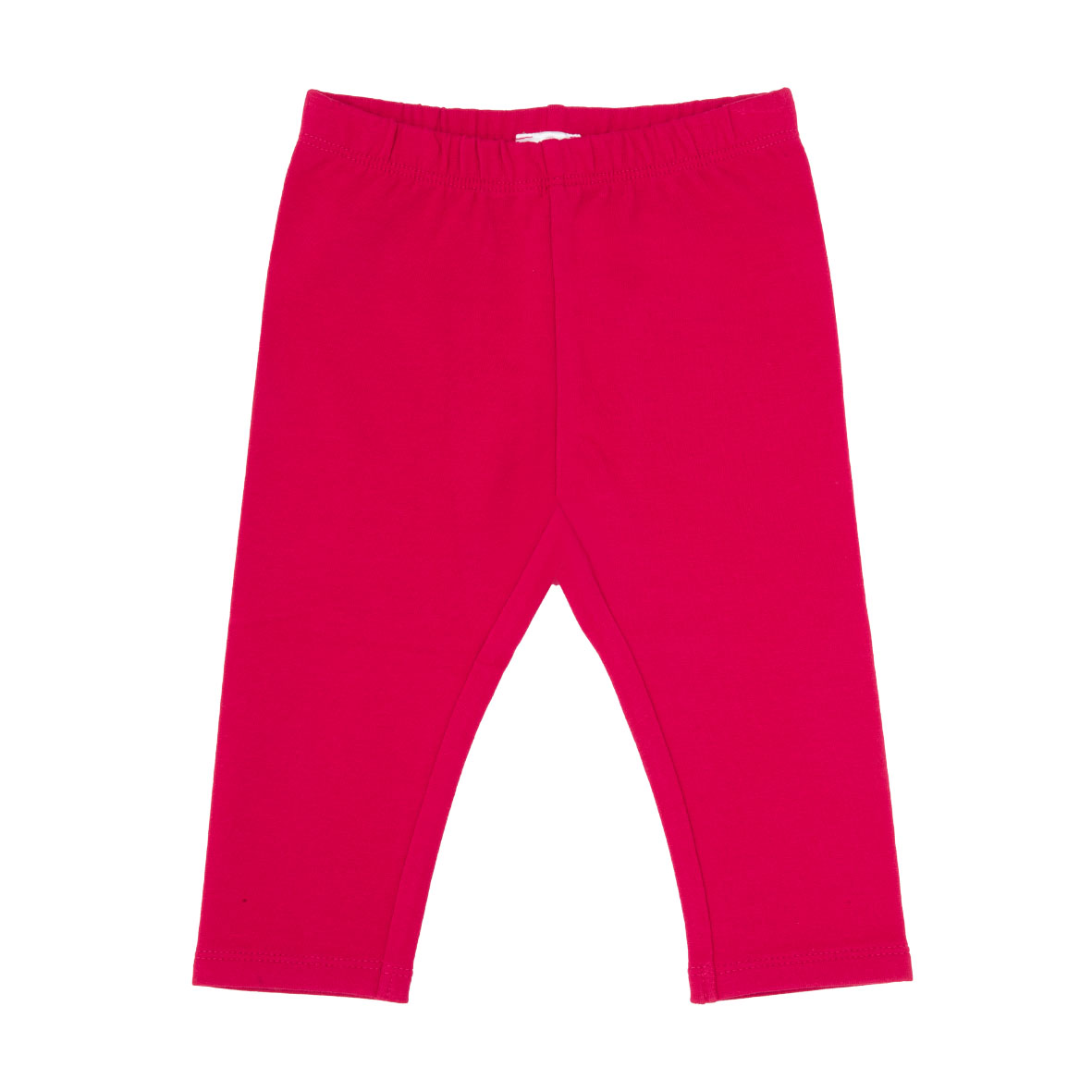 Legging felpato bambina rosso stretch morbido