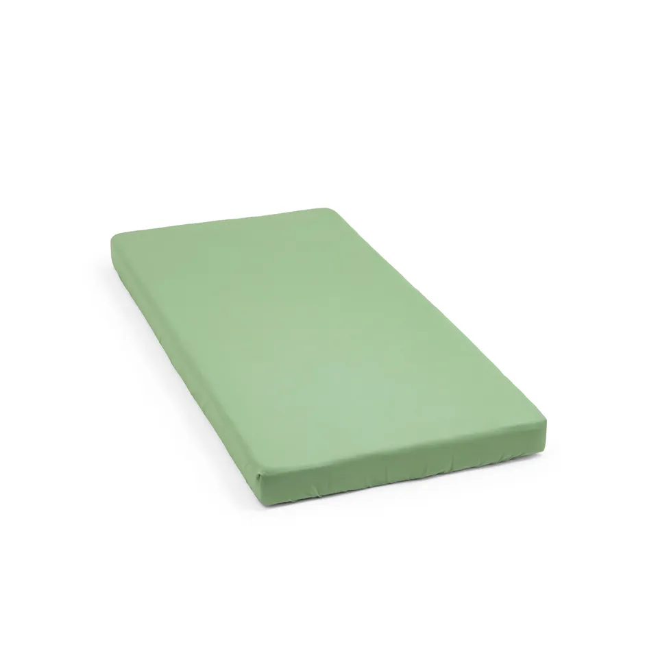 Stokke Nighti lenzuolo angoli lettino 60x120 sage green cotone