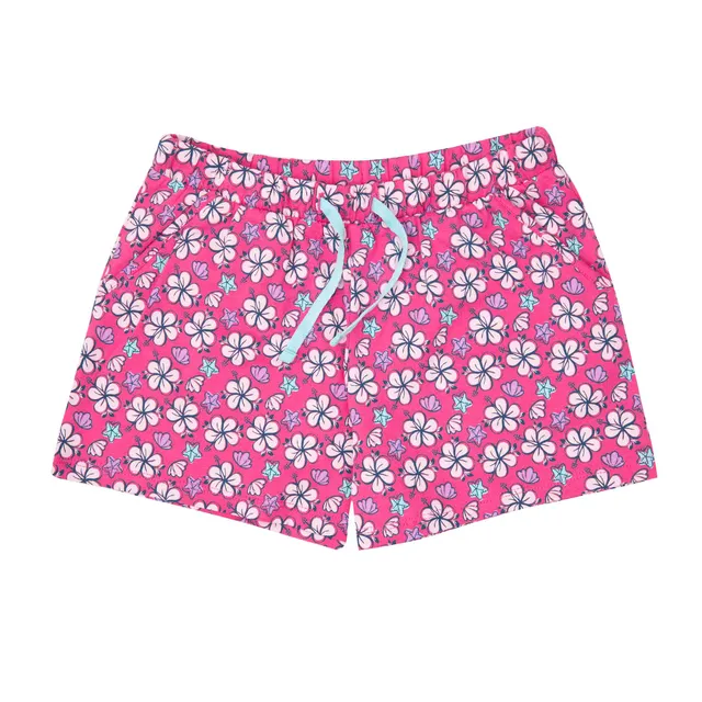 Toys Center Baby short jersey bimba fucsia floreale