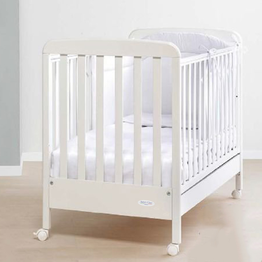 Baby's Clan Galio lettino legno bianco con cassetto