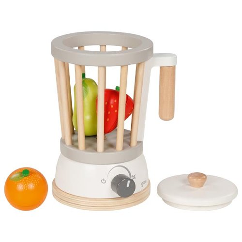 The Dida frullatore legno con frutta cucina 4 pezzi
