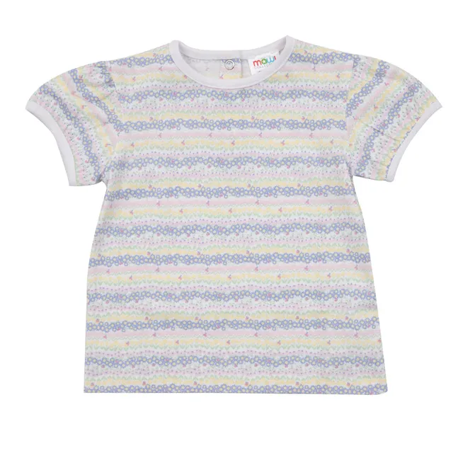 Toys Center Baby T-shirt jersey bimba floreale multicolor