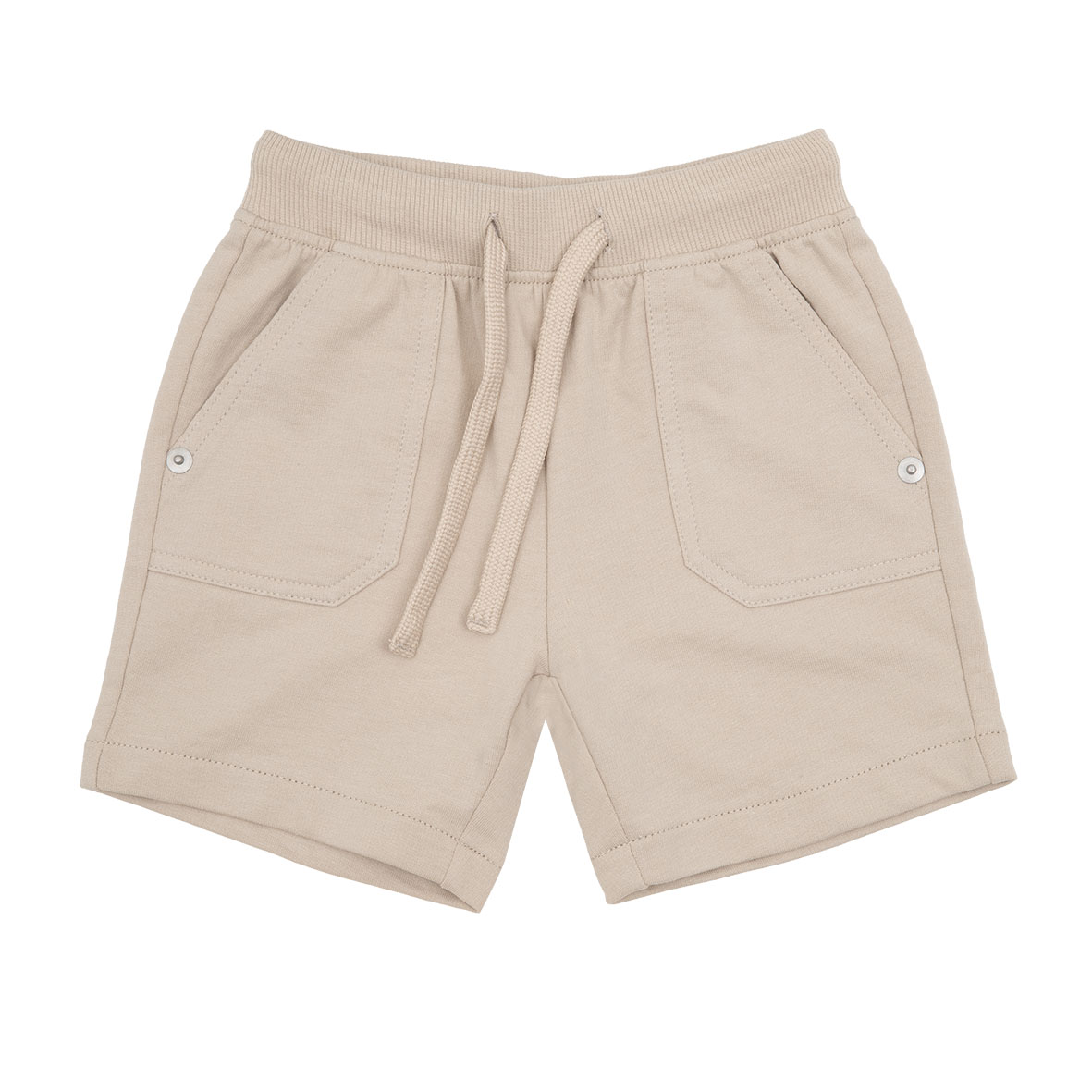 Toys Center Baby short bimbo beige felpato con tasche