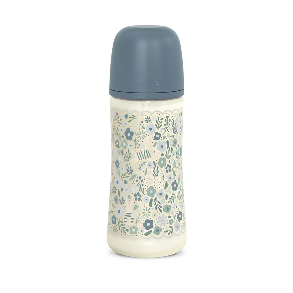 Suavinex Wonderland Liberty Biberon Anticolica 360 ml Azzurro
