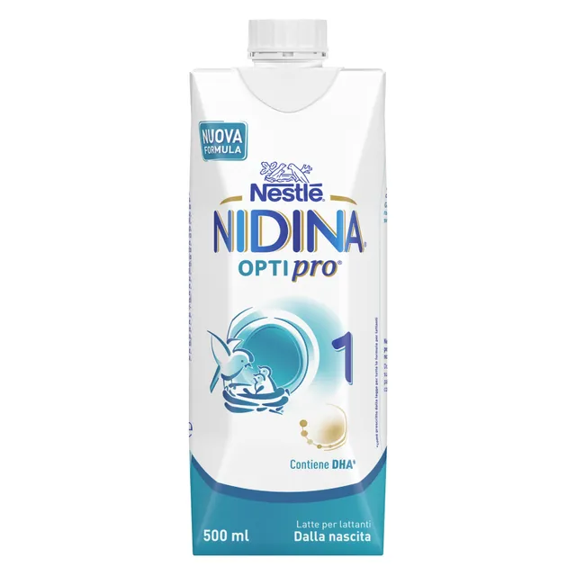 Nestlé Nidina Optipro 1 latte per lattanti liquido 500ml