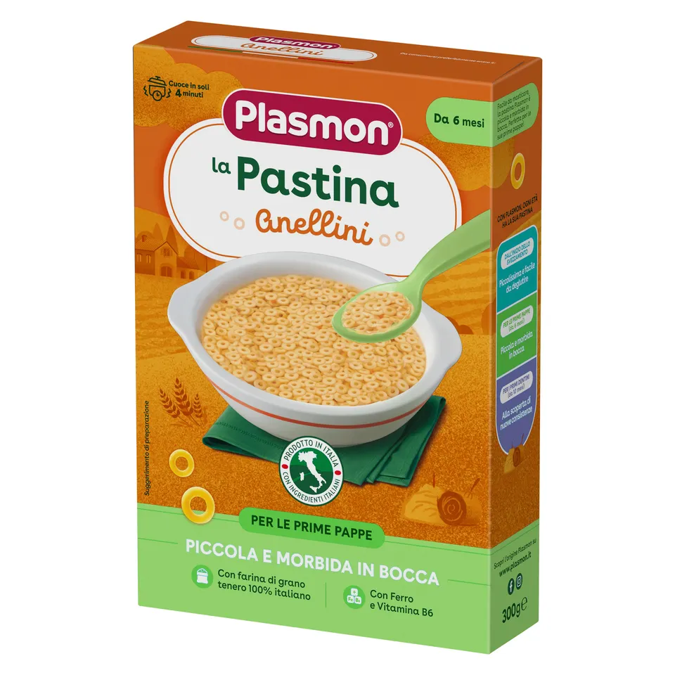 Plasmon La Pastina Anellini pastina svezzamento 300 g 6m+