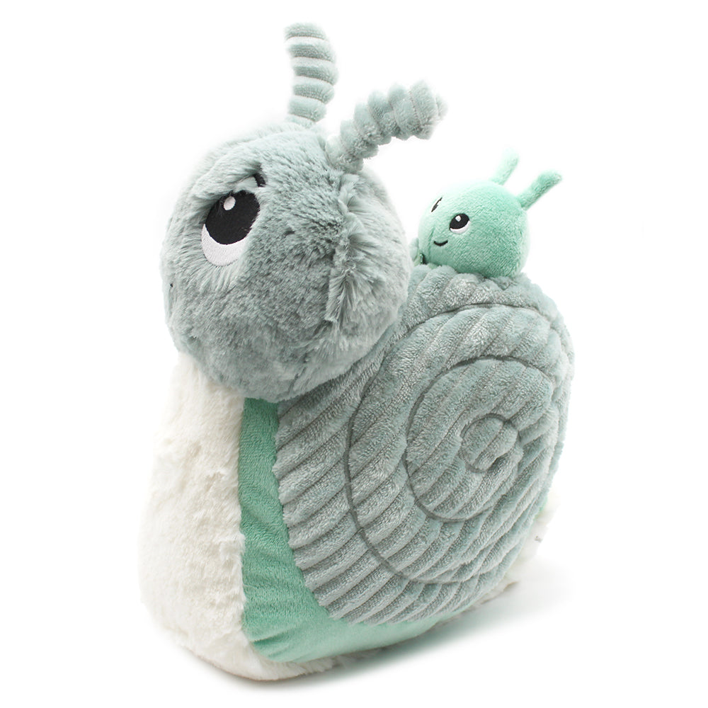 Les Deglingos Ptipotos peluche lumaca Speedou verde 25 cm