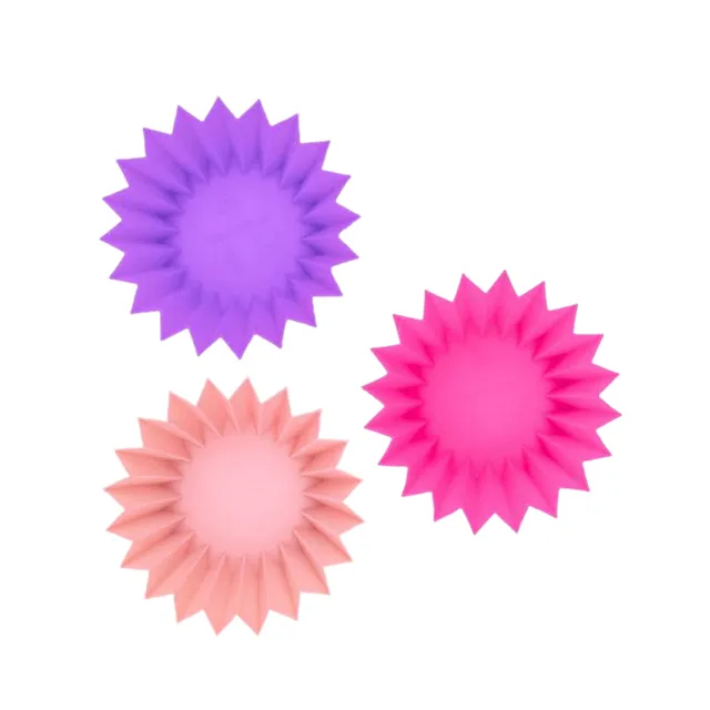 The Dida Lunch Punch vasetti silicone rosa per bento