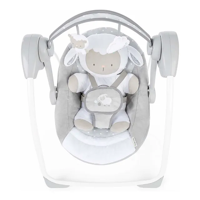 Ingenuity Cuddle Lamb Altalena Neonato Pieghevole 0-9 Kg