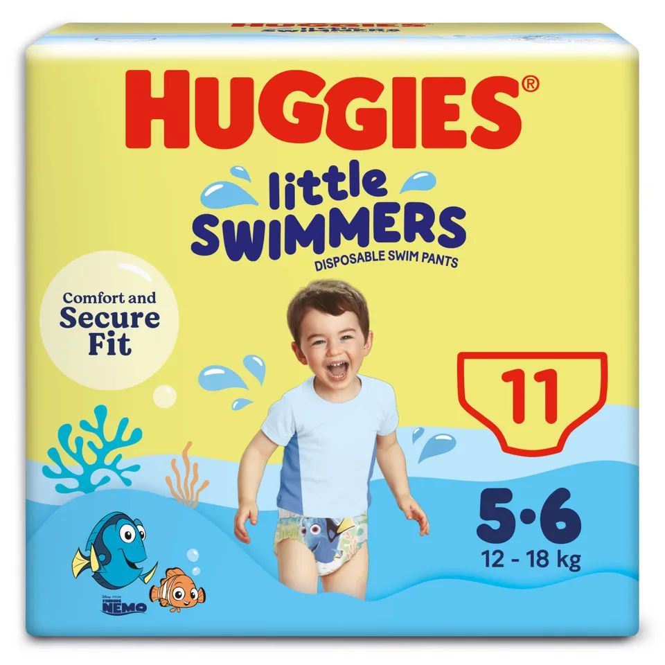 Huggies Little Swimmers pannolino costumino taglia 5-6 11 pezzi
