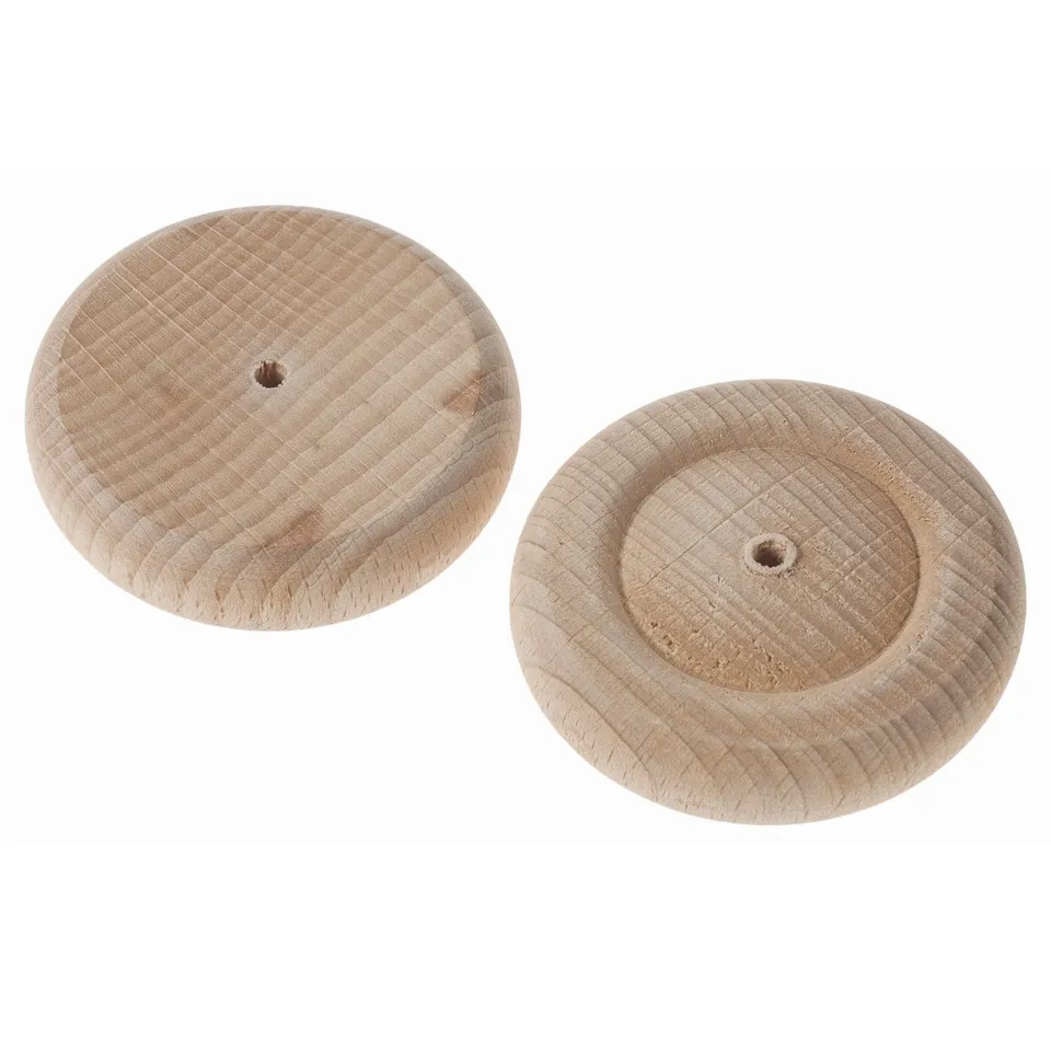 The Dida Ruota legno naturale cesto tesori 60 mm