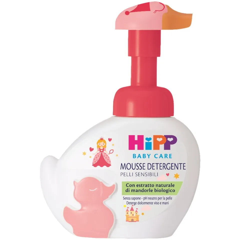 Hipp Paperella Rosa mousse detergente 250 ml delicata