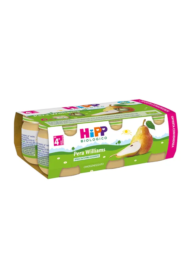 Hipp Omogeneizzato Pera Williams Bio 6x80g 100% frutta