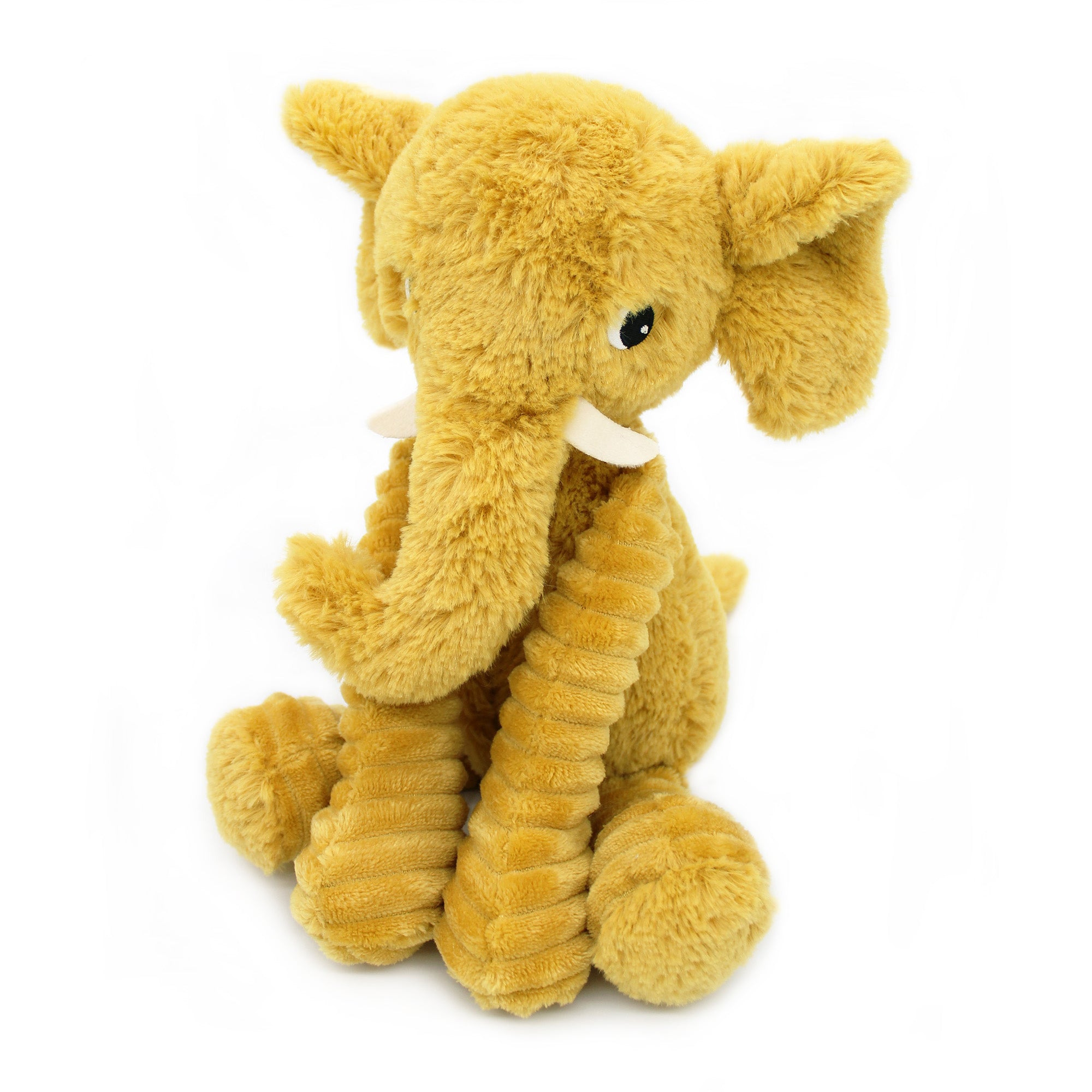 Les Déglingos Ptipotos Dimoitou peluche elefante senape