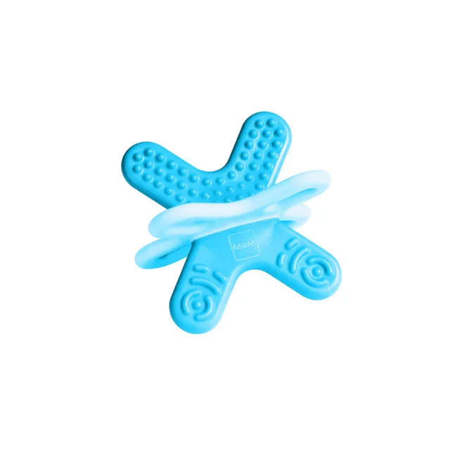 MAM Bite & Relax Fase 2 dentaruolo azzurro 4+ mesi