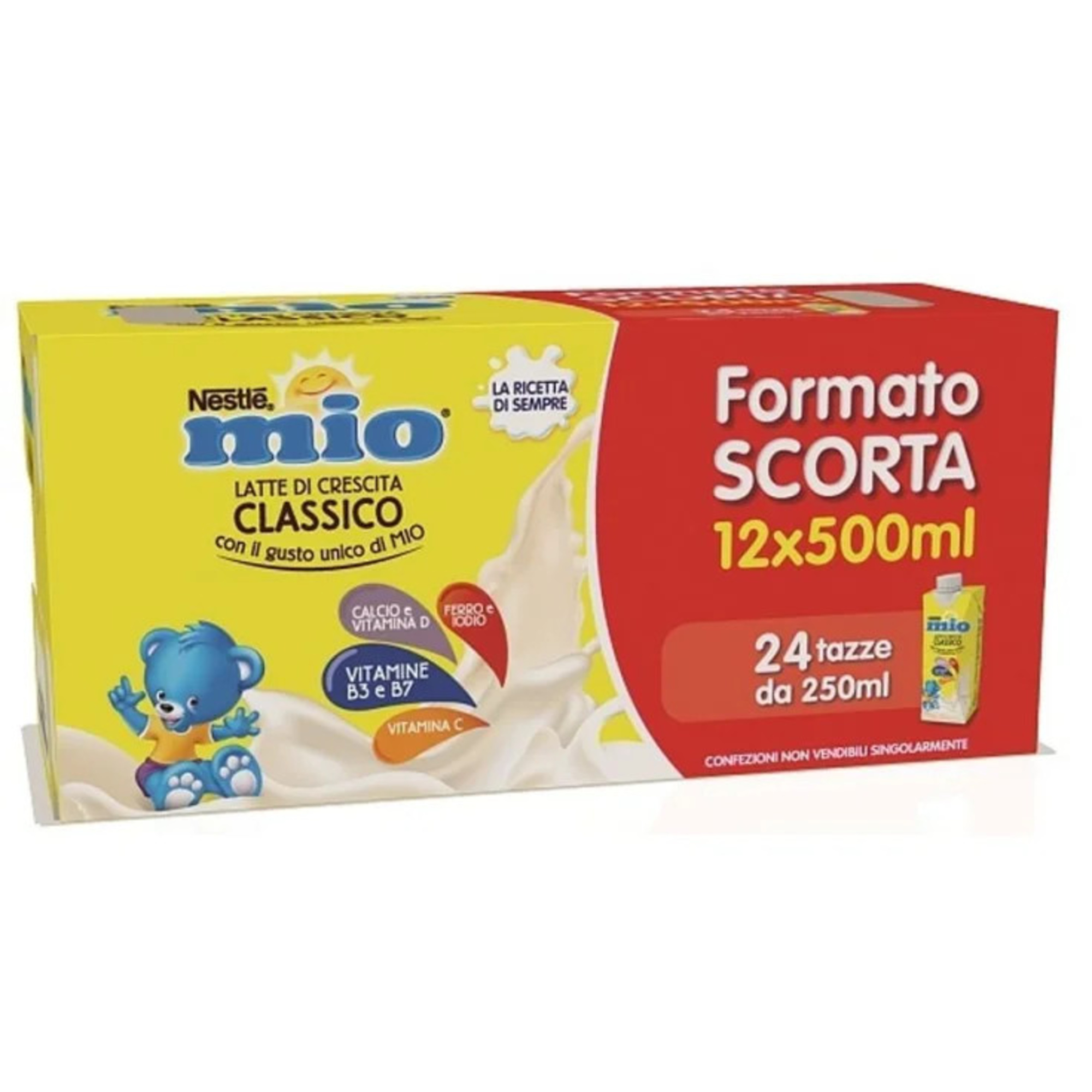 Mio Classico latte di crescita 12x500 ml classico