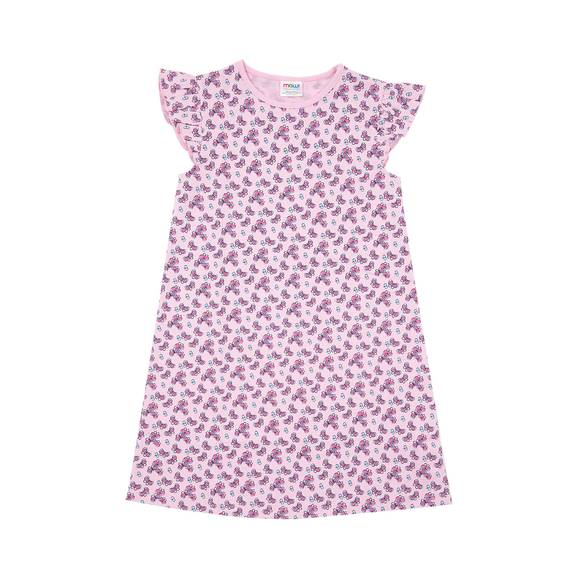 Toys Center Baby vestito bimba rosa farfalle jersey estate