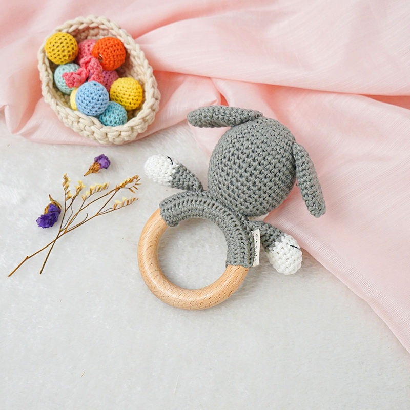 Piccoli Toys Cesare Sonaglio Uncinetto Cane in Cotone