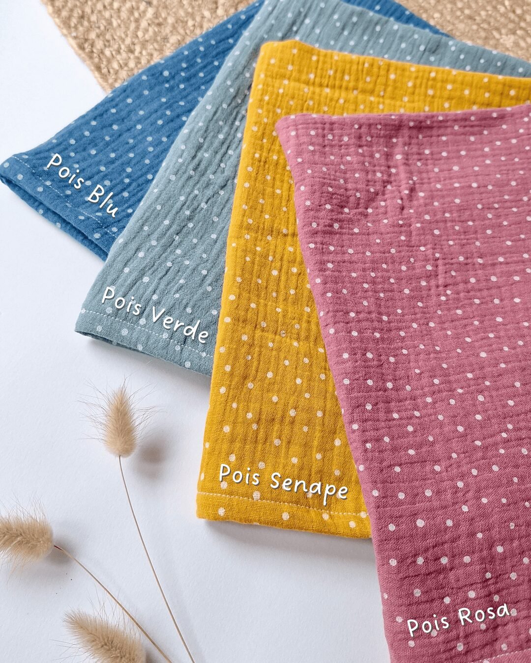 M'Amélie Creations Mussolina in Cotone 60x60 Neonato