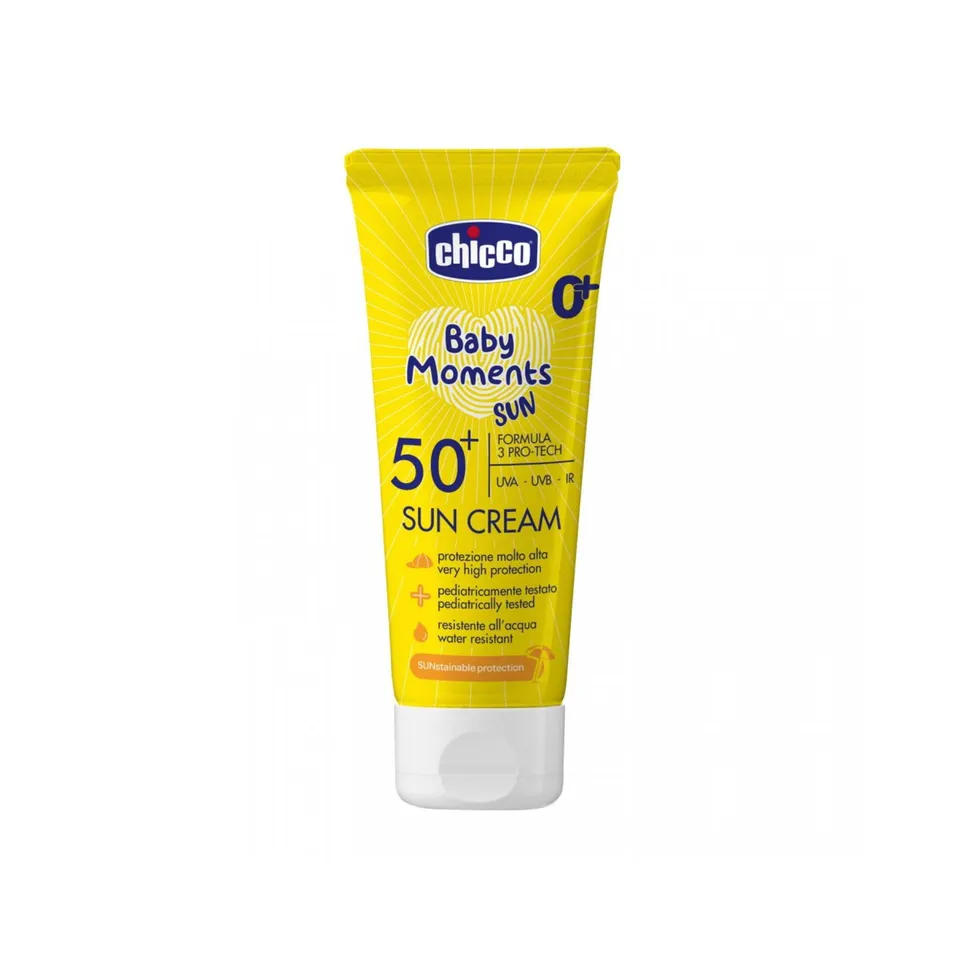 Chicco Crema Solare SPF50+ bambini 75 ml pelli sensibili