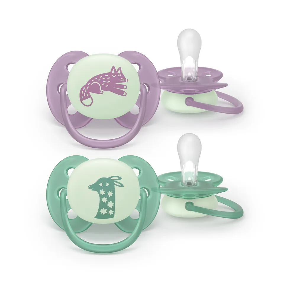 Philips Avent Ultra Soft Notte succhietto 0-6m pelli sensibili