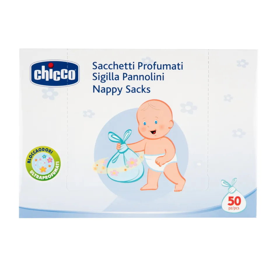 Chicco Sigilla Pannolini sacchetti profumati 50 pezzi