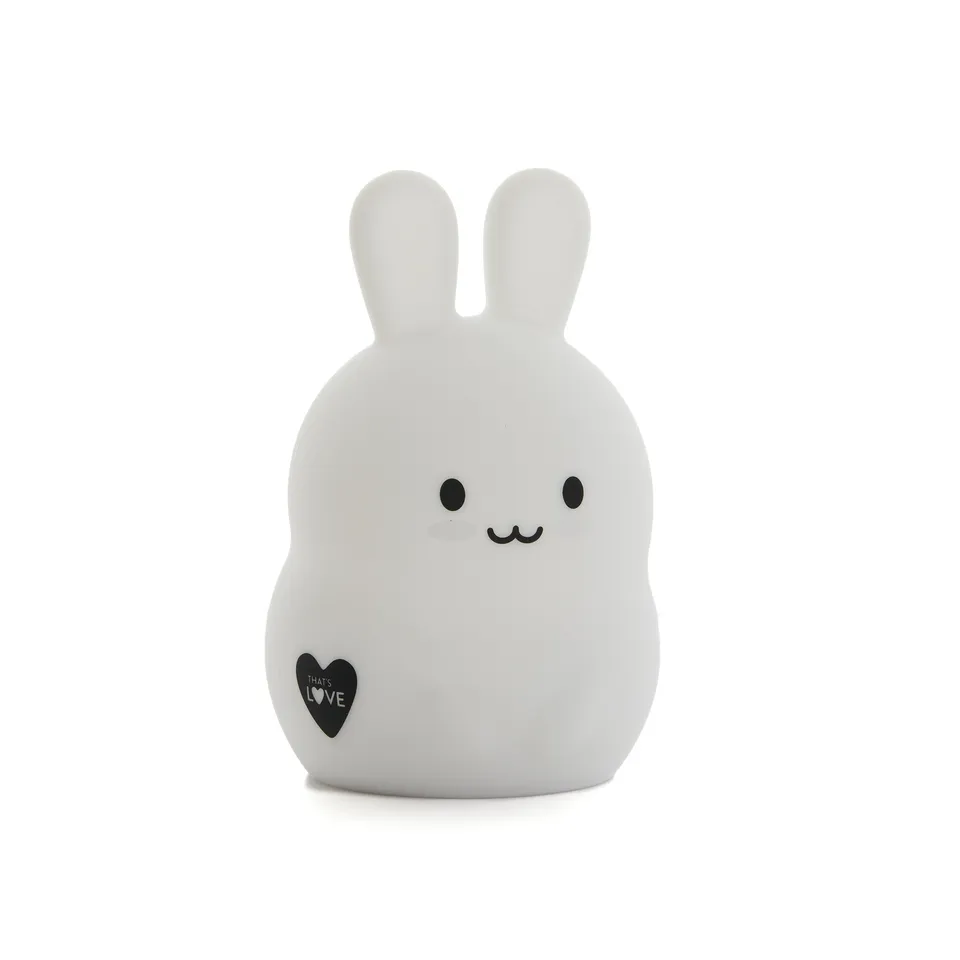 That's Love luce notte coniglio silicone ricaricabile