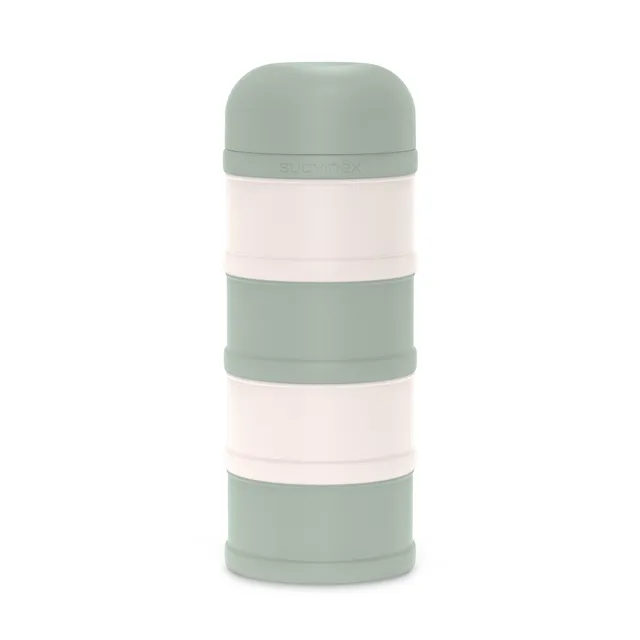 Suavinex Dosatore Latte in Polvere Verde 4 Scomparti