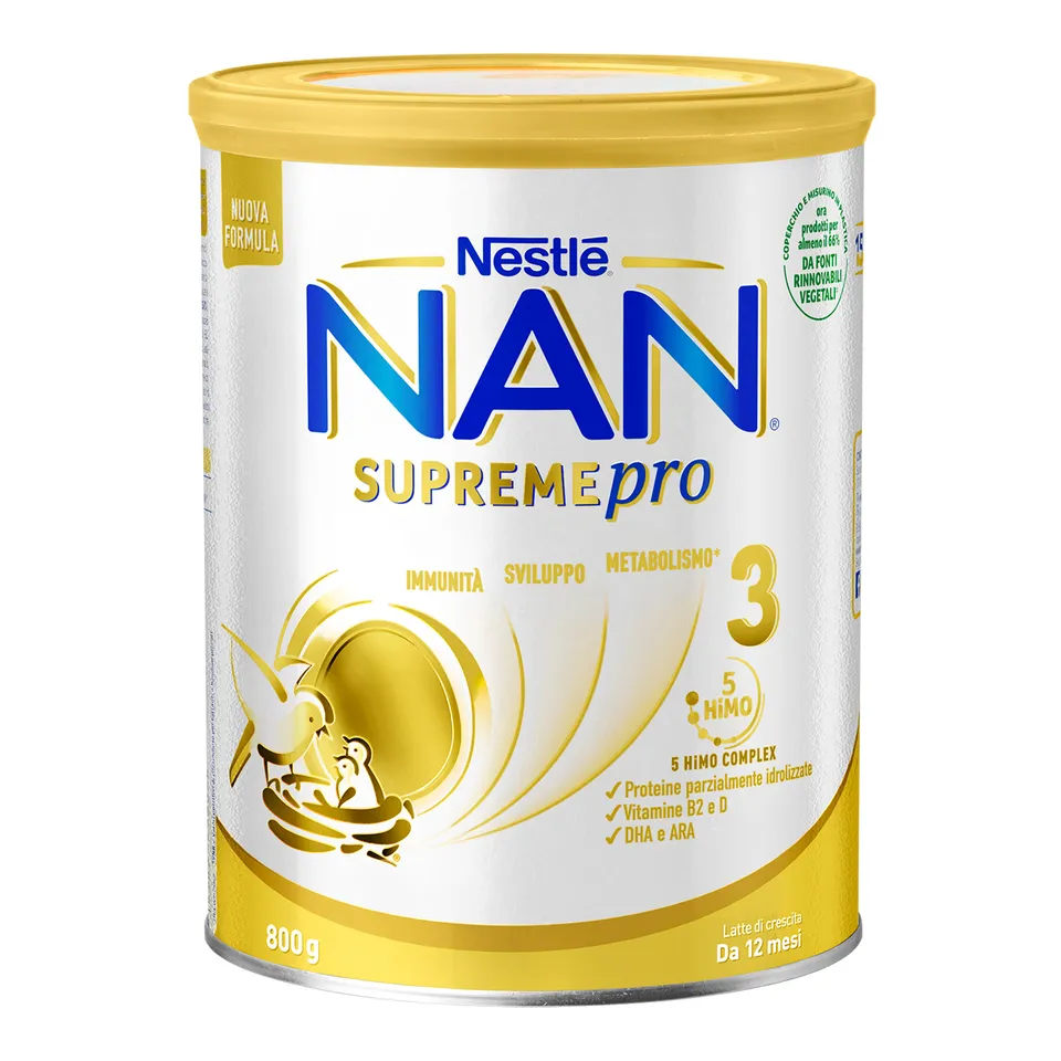 Nestlé NAN Supremepro 3 latte crescita 800g da 12 mesi